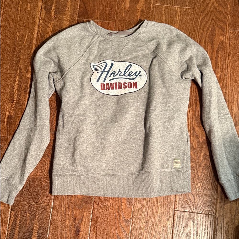 Harley-Davidson Gray Logo Sweatshirt